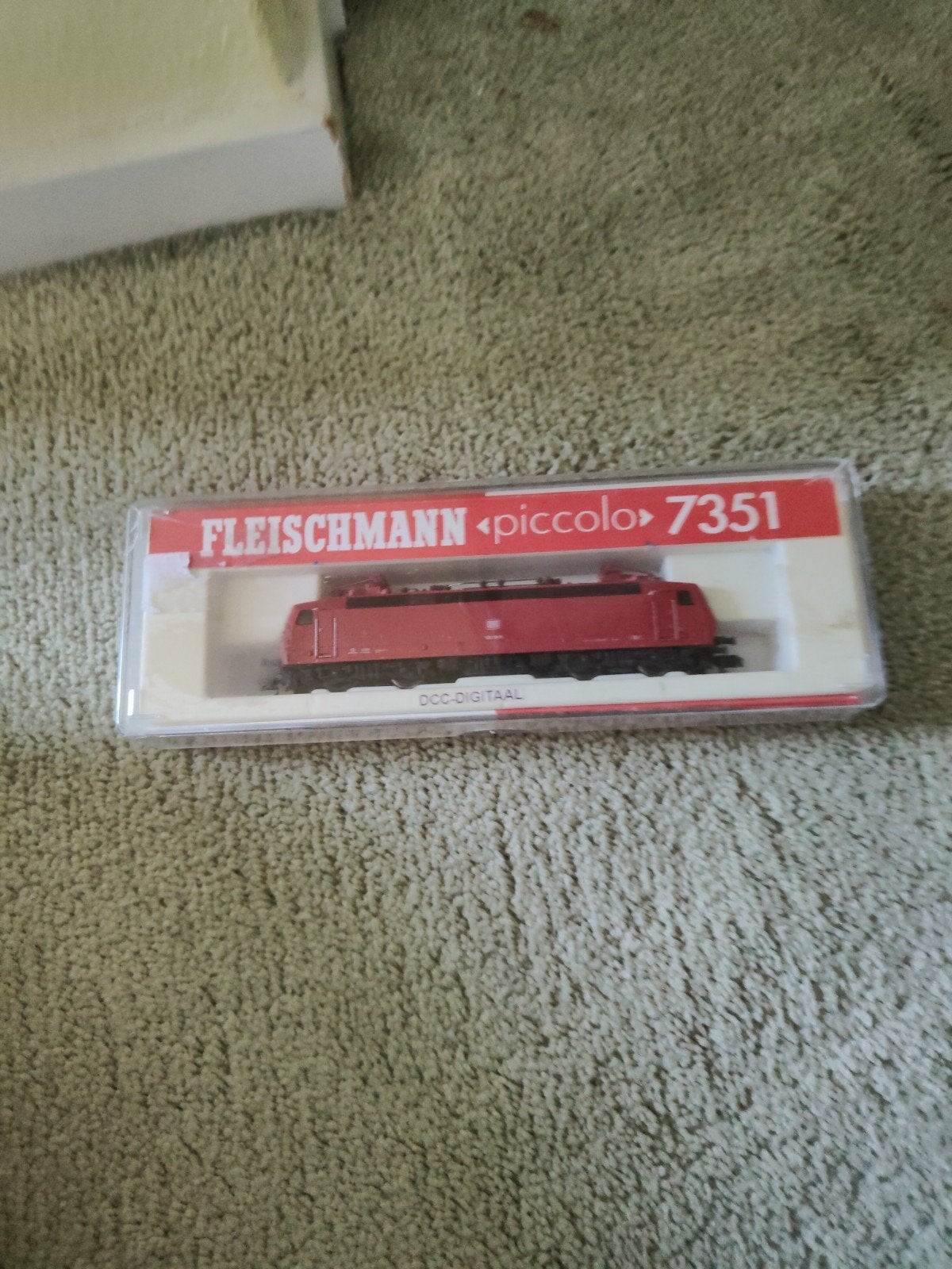 Fleischmann Piccolo 7351 Digitale Locomotief, Fleischmann, Ophalen of Verzenden, Zo goed als nieuw, Gelijkstroom