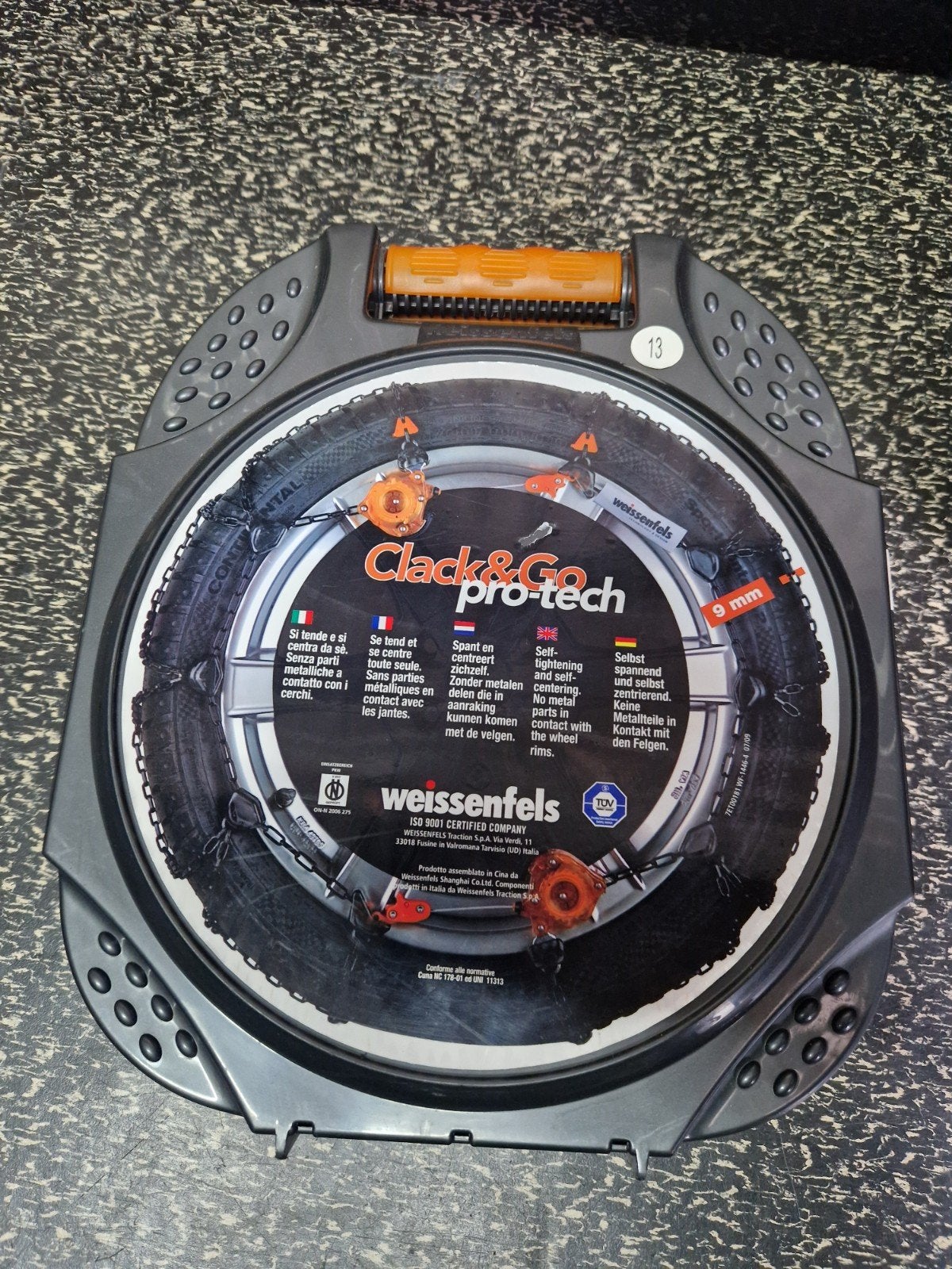 Nieuwe Weissenfels Clack&Go Pro-Tech sneeuwkettingen, Ophalen of Verzenden, Zo goed als nieuw
