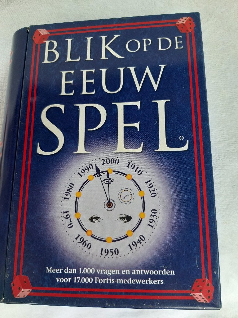 Blik op de eeuw van Identity Games, Hobby en Vrije tijd, Gezelschapsspellen | Bordspellen, Ophalen, Identity Games, Zo goed als nieuw