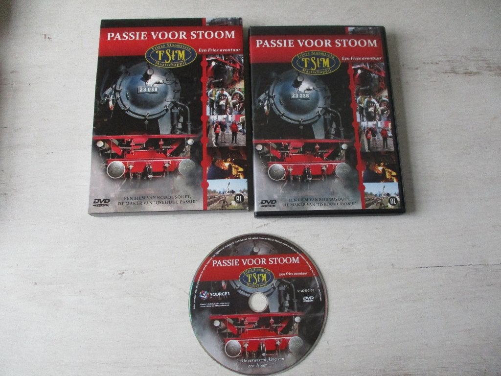 DVD Passie voor Stoom 1x DVD, Overige merken, Gelijkstroom of Wisselstroom, Zo goed als nieuw, Boek, Tijdschrift of Catalogus