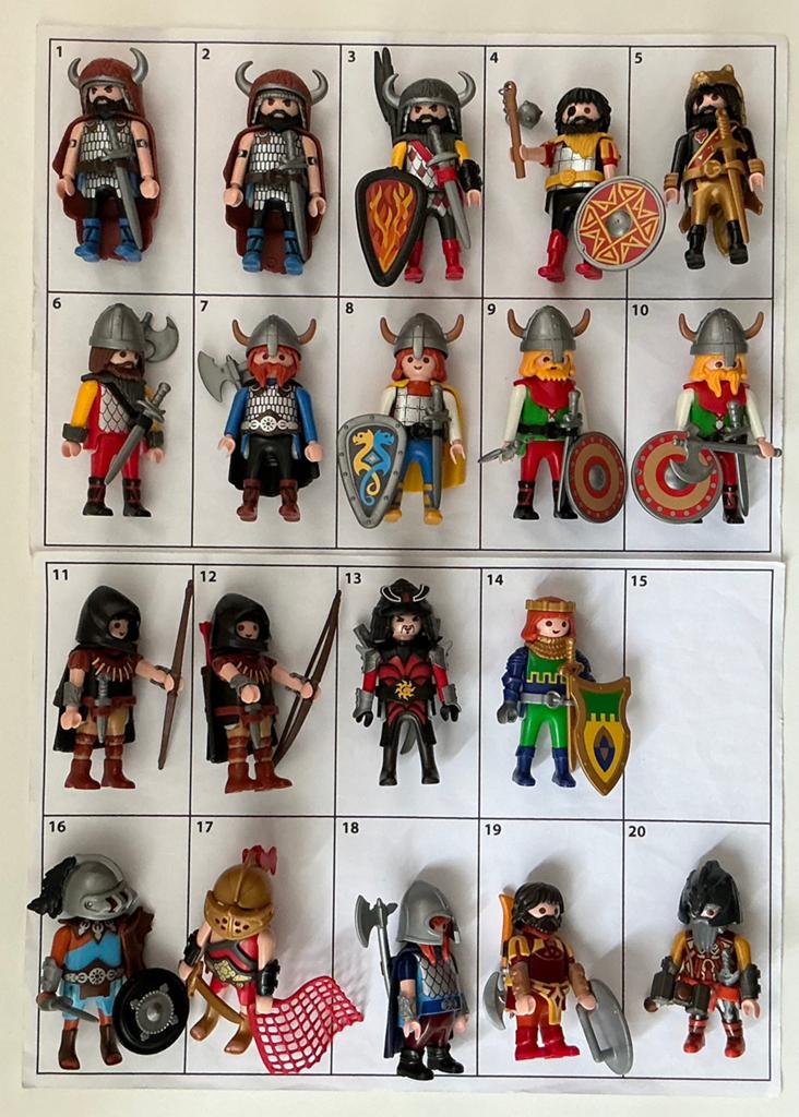 Playmobil barbaren, viking, dwerg, gladiator, etc, Ophalen of Verzenden, Gebruikt, Los playmobil
