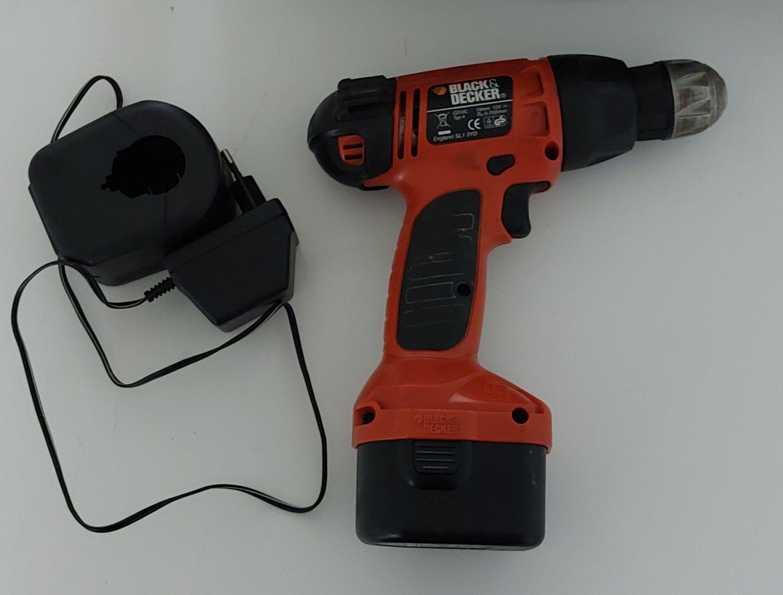 Black & Decker CD12C 12V Accuschroefboormachine, Ophalen of Verzenden, Gebruikt