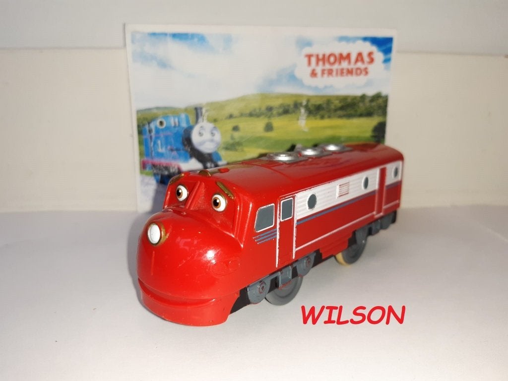 Trackmaster Chuggington Wilson, Kinderen en Baby's, Speelgoed | Thomas de Trein, Ophalen of Verzenden, Gebruikt