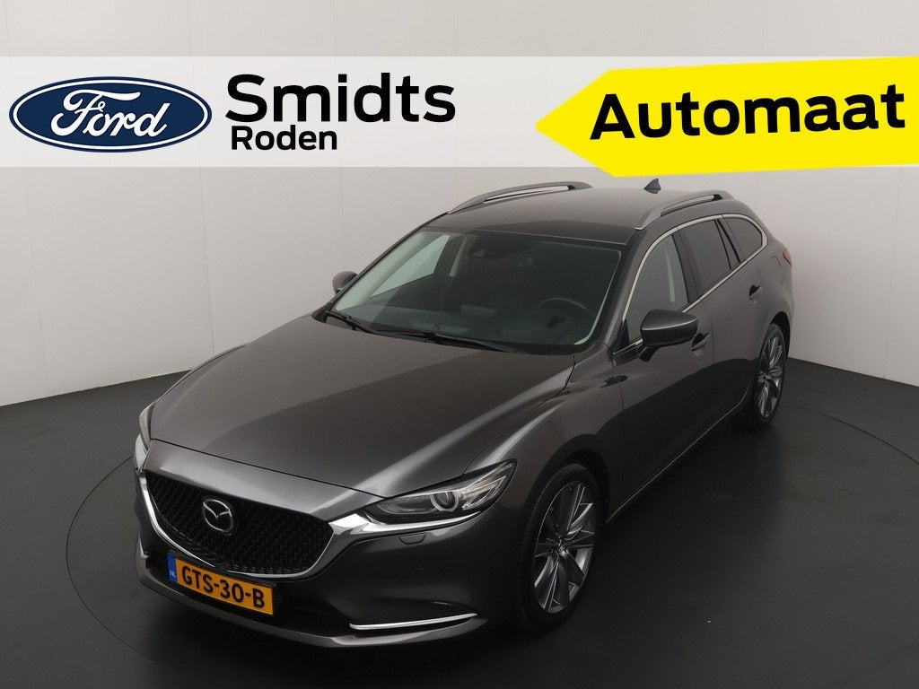 Mazda 6 Sportbreak 2.0 SkyActiv-G 165 | 19-inch | 360 camera, Auto's, Mazda, 1998 cc, Stof, Gebruikt, 4 cilinders