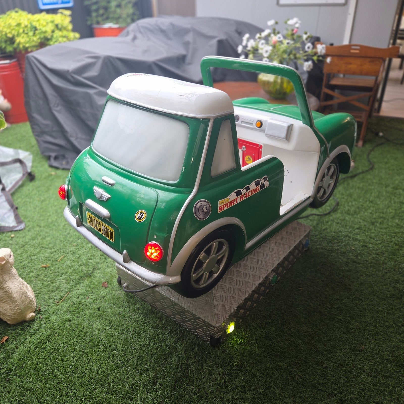 Kiddy Ride Morris Mini - Klassieke Kinderattractie, Ophalen of Verzenden