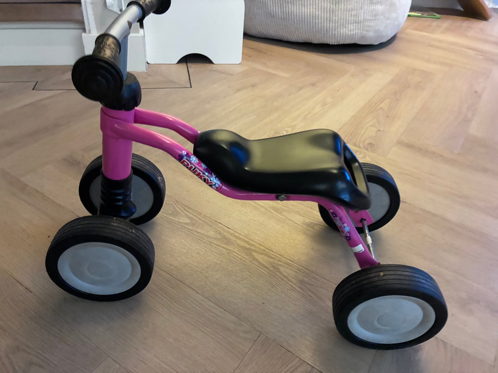 Puky Loopfiets Roze - Ideaal voor de eerste stapjes, Ophalen of Verzenden, Gebruikt, Loopfiets