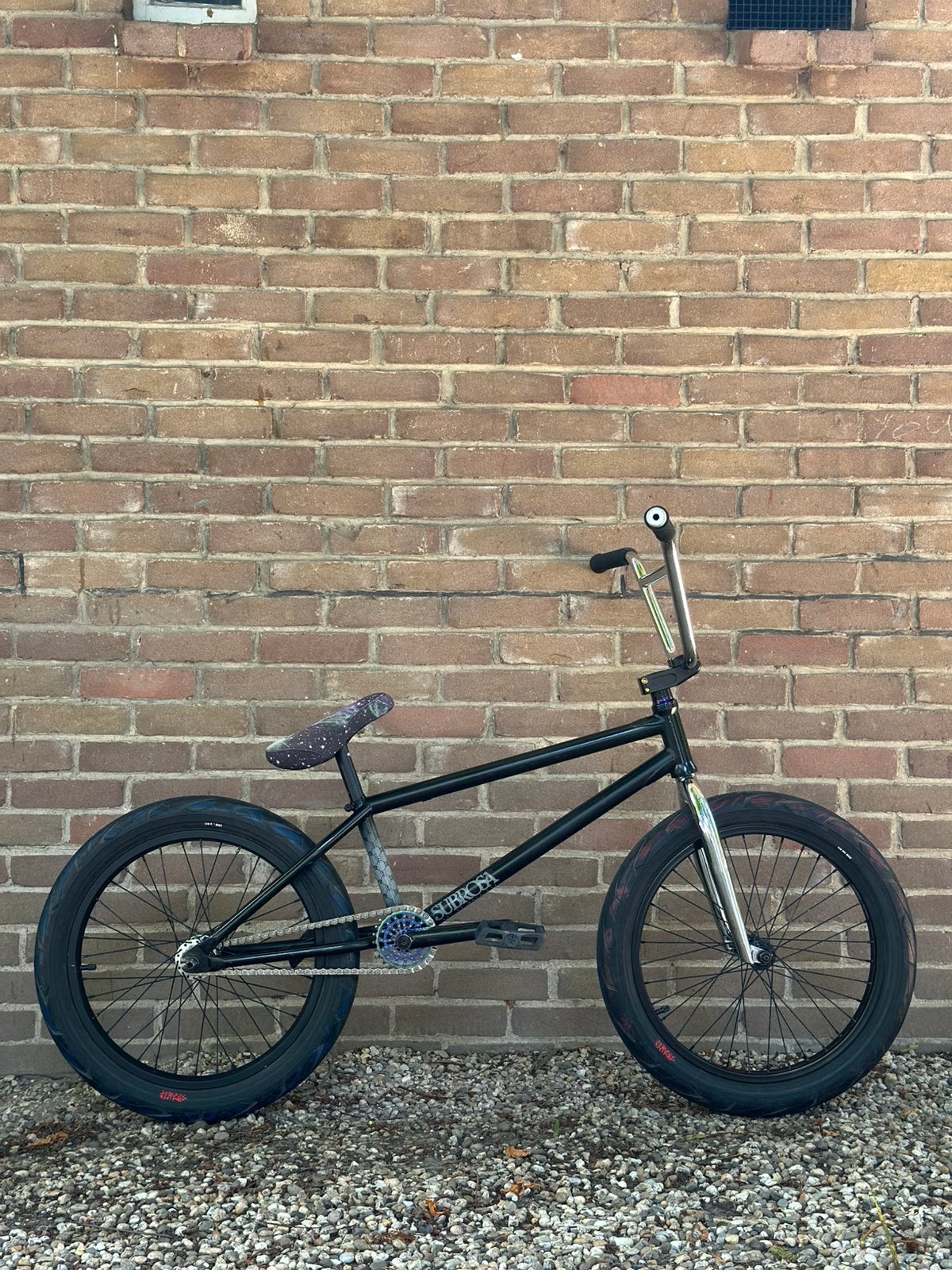 BMX CUSTOM met FREECOASTER RHD 20.75 fiets met toponderdelen, Ophalen, 16 tot 20 inch, Zo goed als nieuw, Voetsteunen