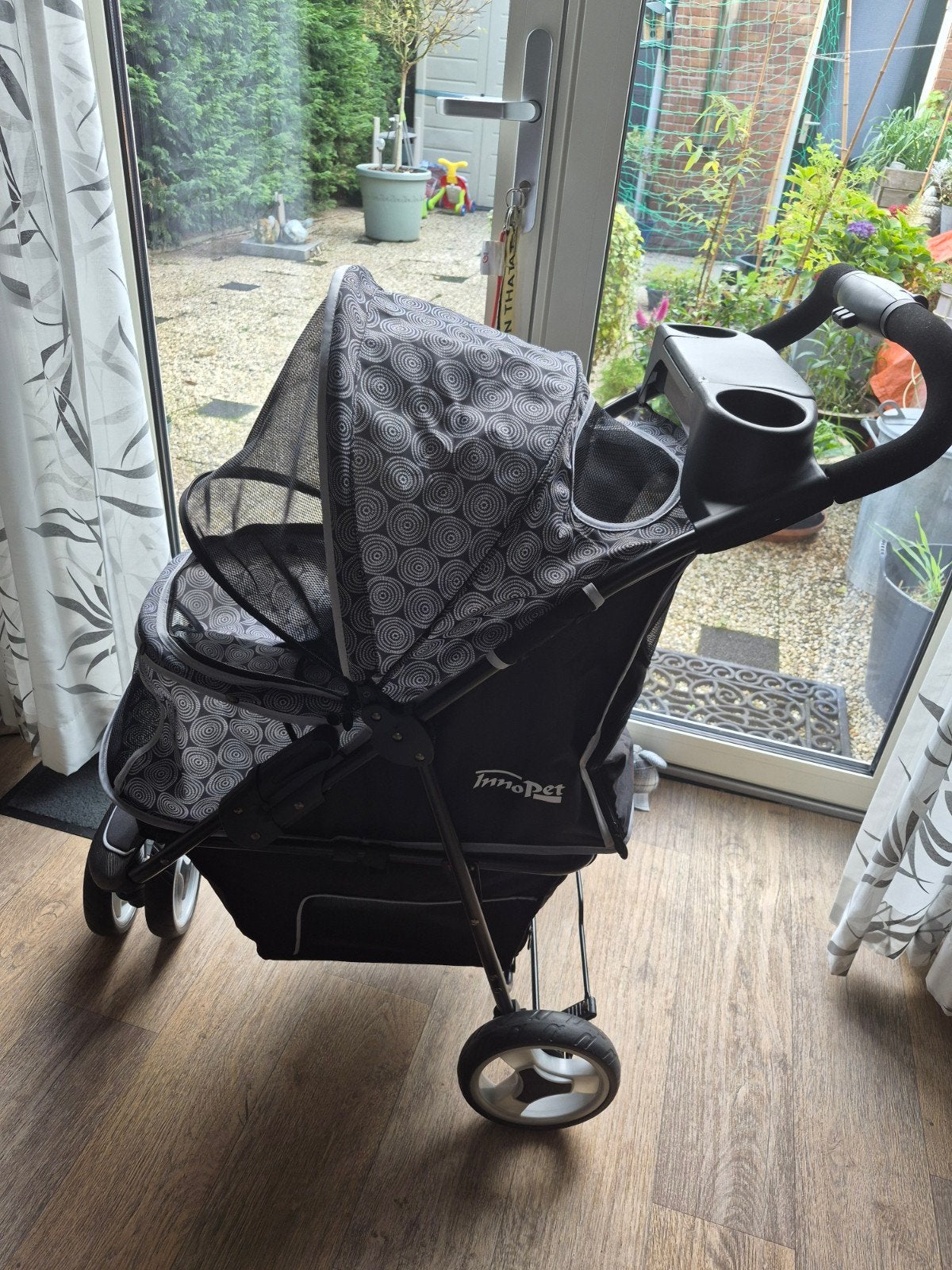 honden buggy innopet Allure Onyx met regenhoes, Ophalen