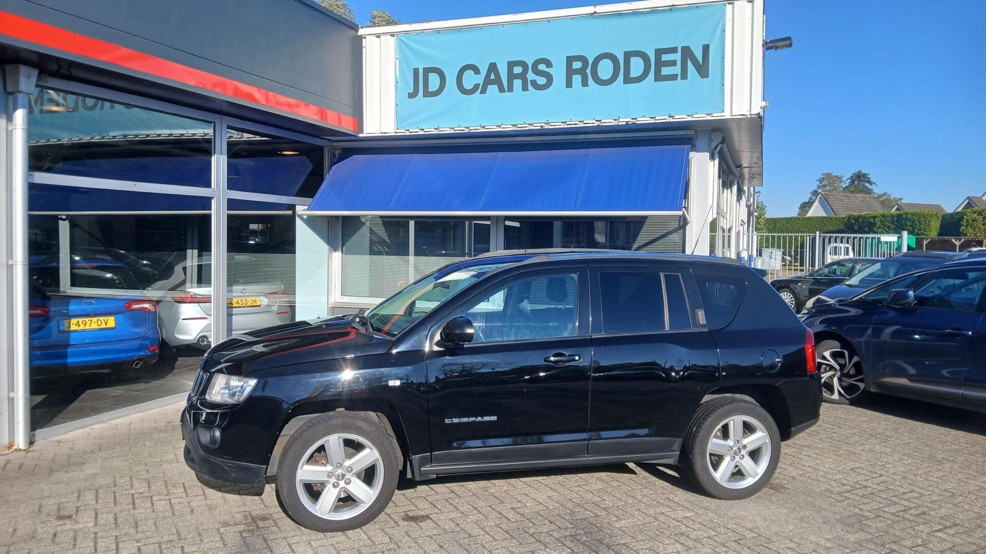 Jeep Compass 2.4 Limited 4WD! Mooi! Sterk! Goedkoopste! apk!, Auto's, Automaat, Euro 5, 450 kg, Gebruikt