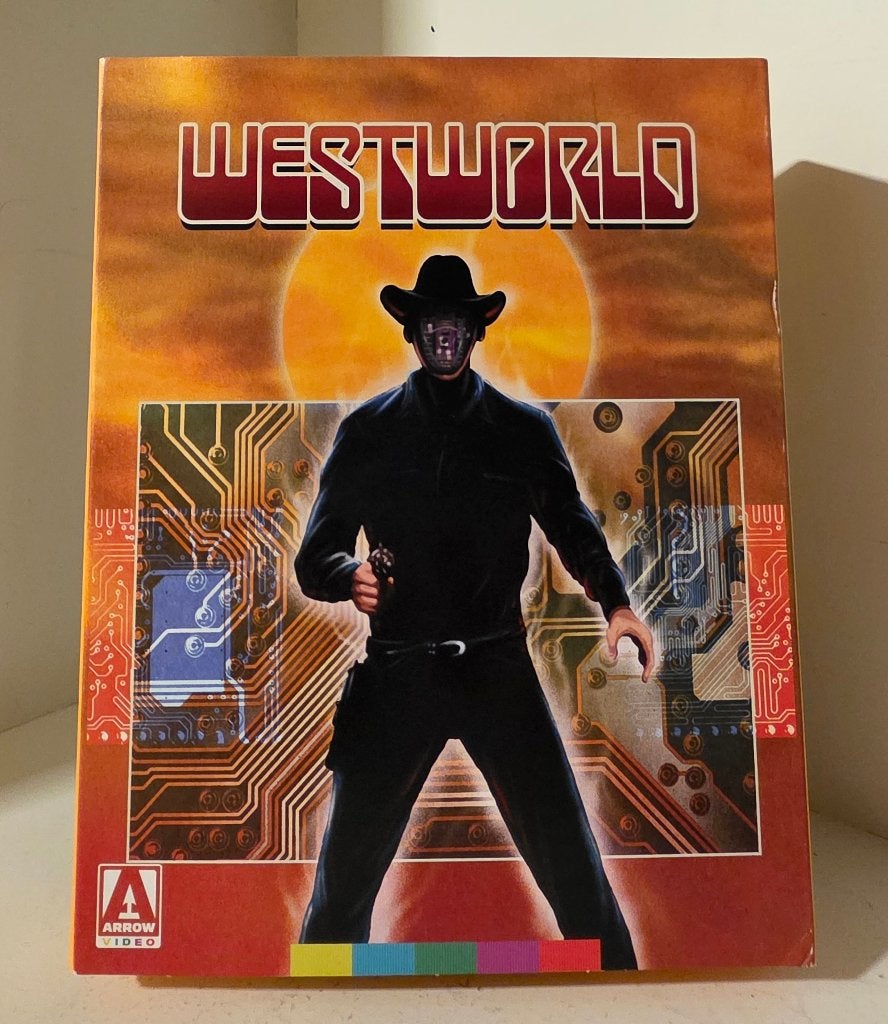 WESTWORLD - Arrow Video LtD Slipbox Slip - 4K UHD, Cd's en Dvd's, Verzenden, Film, Science Fiction en Fantasy, 4K Ultra HD Blu-ray