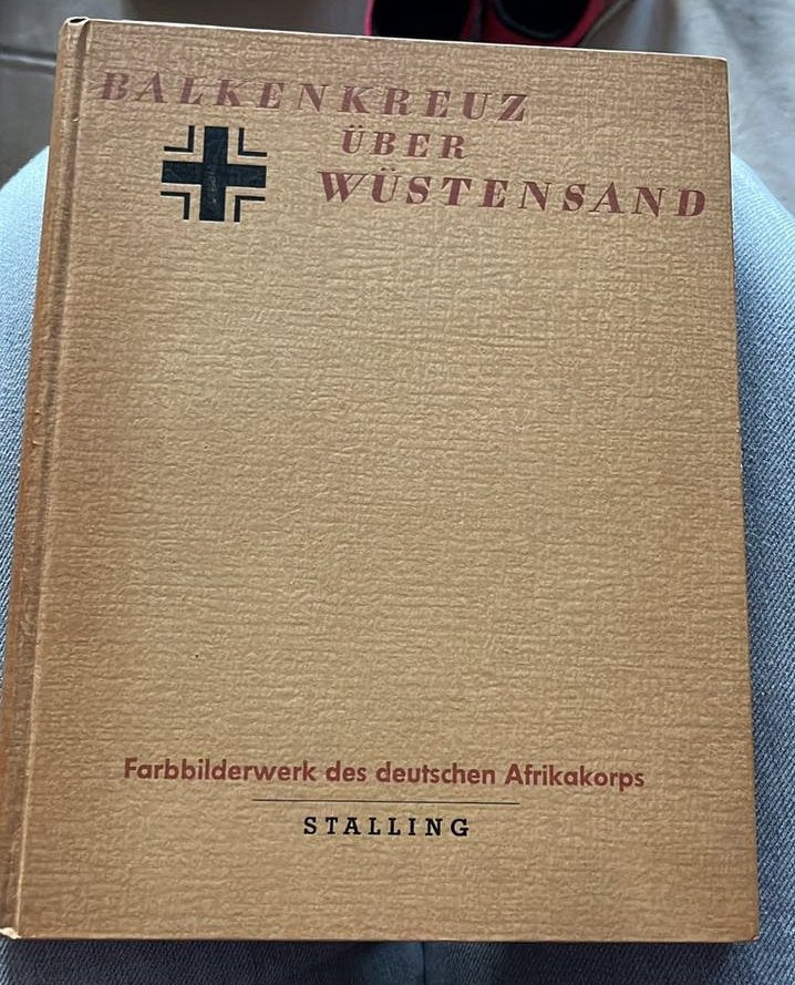 Zeldzaam Balkenkreuz über Wüstensand 1943 Afrikakorps, Ophalen of Verzenden, Landmacht, Duitsland, Boek of Tijdschrift