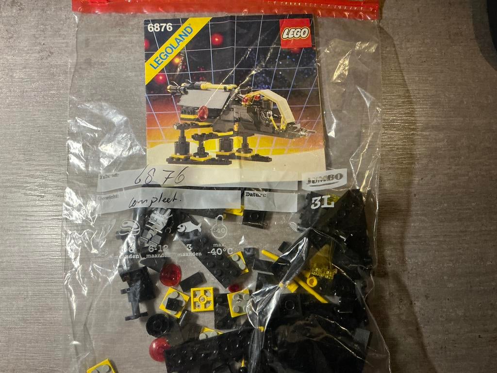 Lego Space jaren ‘80 sets, 3stuks, Ophalen of Verzenden, Gebruikt