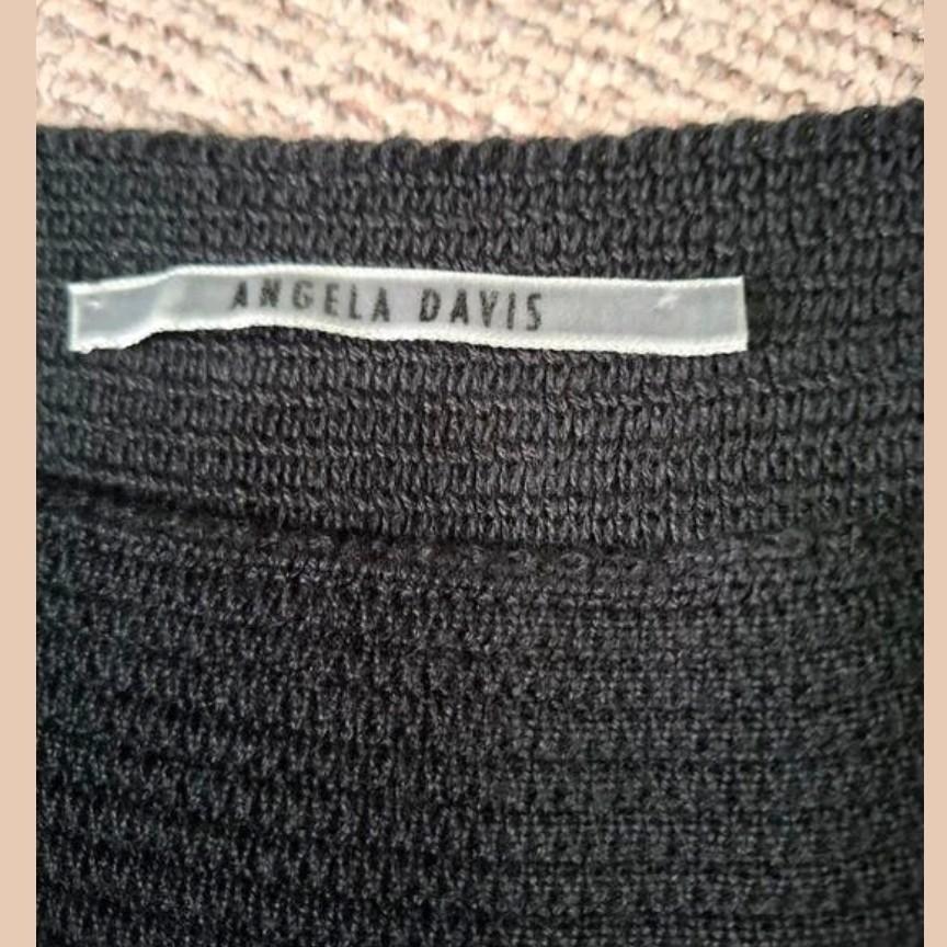 Angela Davis  merinowol | maat S, Kleding | Dames, Jurken, Zwart, Ophalen of Verzenden, Angela davis, Maat 36 (S)