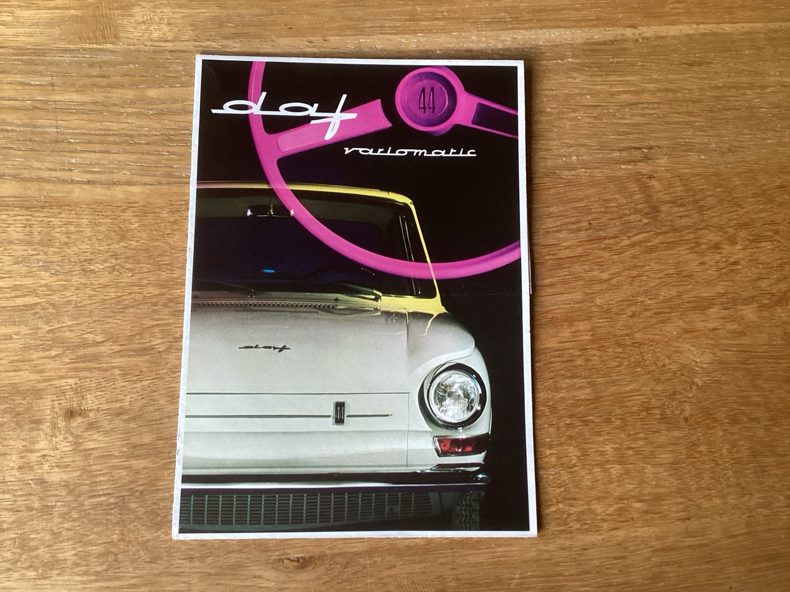 DAF 44 Variomatic folder - Origineel uit 1966, Ophalen of Verzenden, Gelezen, Overige merken