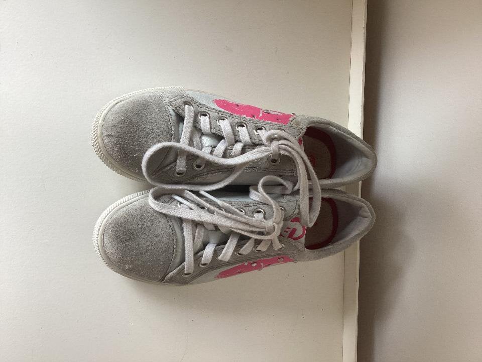sneakers Braqeez BQZ zilver maat 36, Kinderen en Baby's, Gebruikt, Meisje, Schoenen, Ophalen of Verzenden