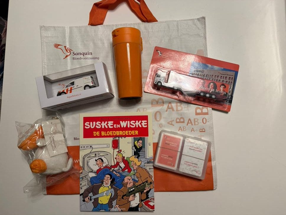 Sanquin Bloedbank Collectie, Verzenden, Zo goed als nieuw