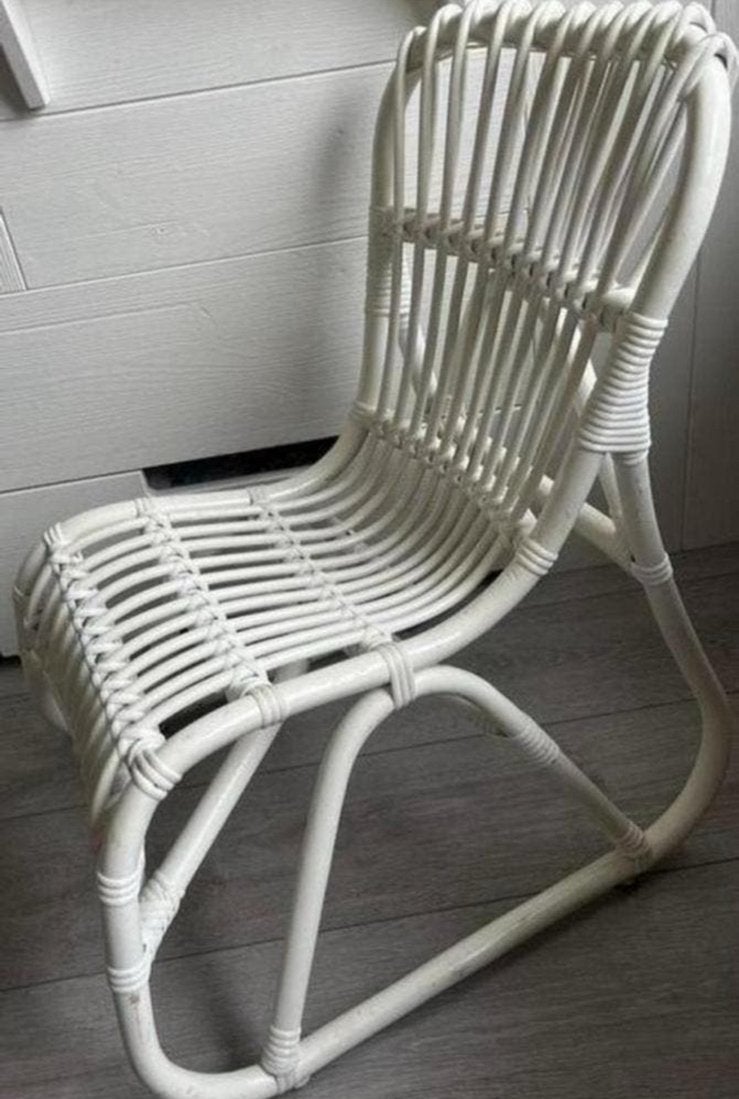 Vintage rotan kinder stoeltje!, Ophalen, Zo goed als nieuw, Stoel(en)