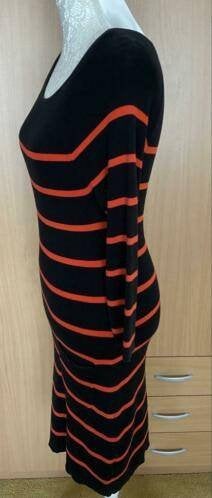 Monsoon jurk maat S [v], Kleding | Dames, Zwart, Ophalen of Verzenden, Zo goed als nieuw, Knielengte