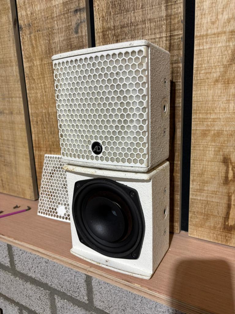 AD-systems picospot pico spot 5” adsystems speaker, Ophalen of Verzenden, Gebruikt, Minder dan 500 watt