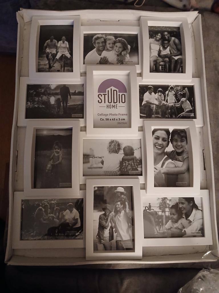 Fotolijst collage photo frame, Audio, Tv en Foto, Fotografie | Fotolijsten, Ophalen, Nieuw