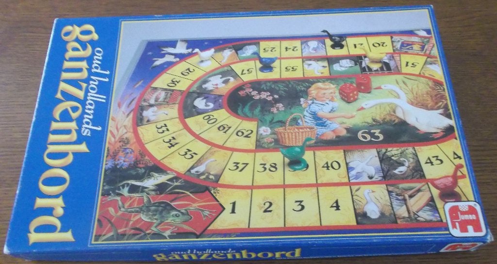 spel Oud hollands Ganzenbord / Jumbo (1984), Een of twee spelers, Ophalen, Zo goed als nieuw, Jumbo