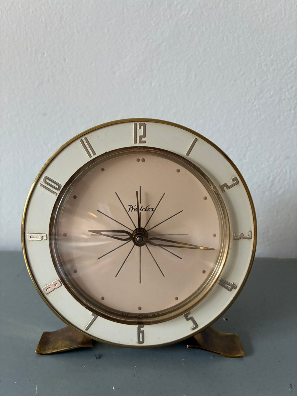 Vintage klokje/wekker Wesclox, Ophalen of Verzenden