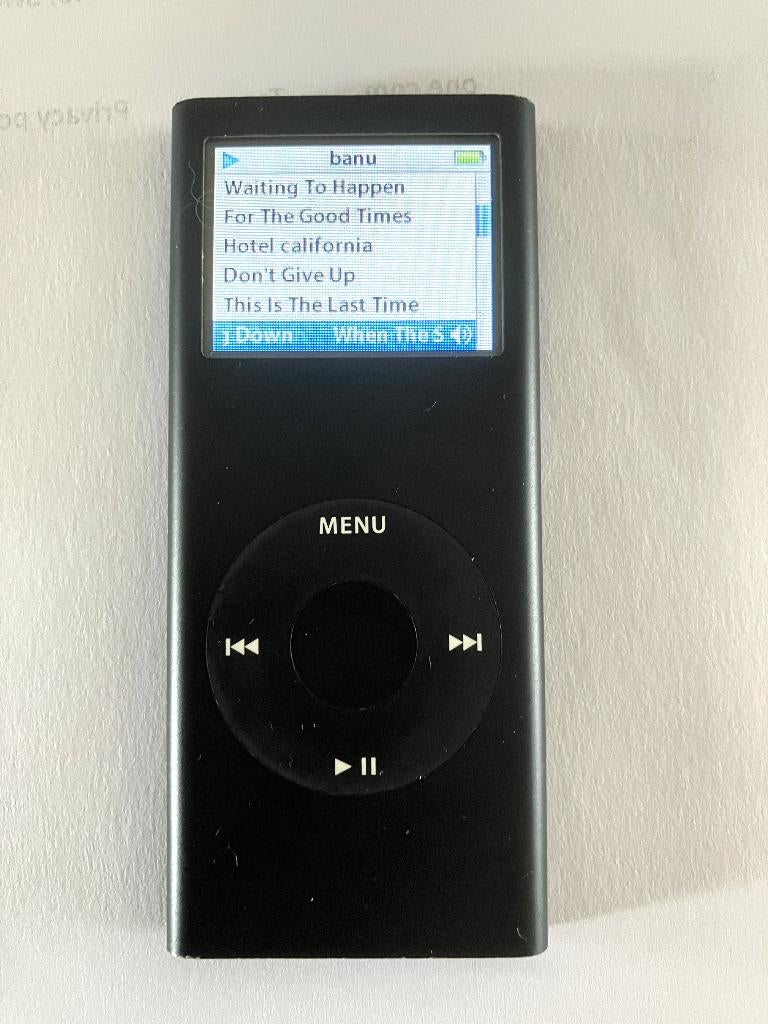 IPOD NANO 8 Gb, Gebruikt, Zwart, Ophalen of Verzenden, Nano