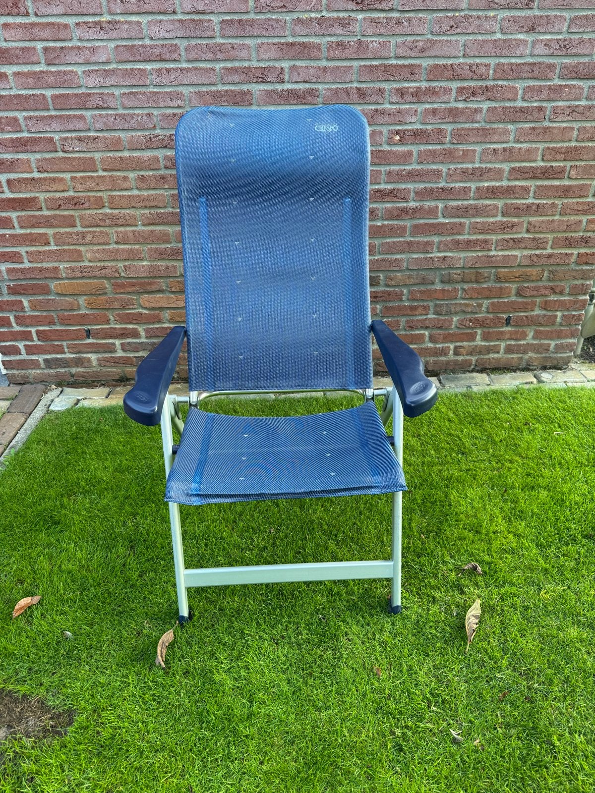 Crespo campingstoel - Verstelbaar en comfortabel, Ophalen, Gebruikt, Campingstoel