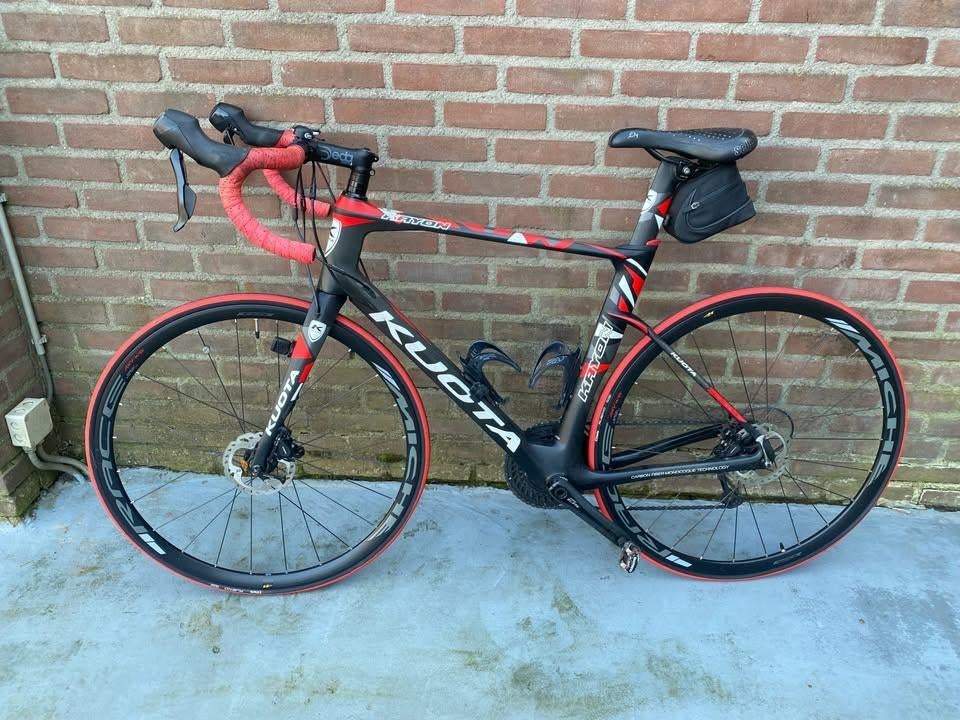 Carbon racefiets, Ophalen, Zo goed als nieuw, Meer dan 20 versnellingen, Overige merken