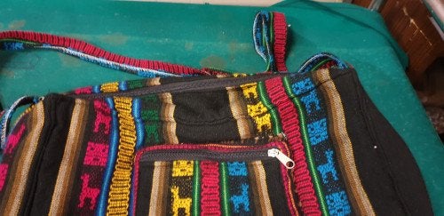 rugtas verschillende kleuren van stof, Ophalen of Verzenden, 'T Olde Gre-j, Info@toldegrej.nl, Endepoelstraat 20f Didam