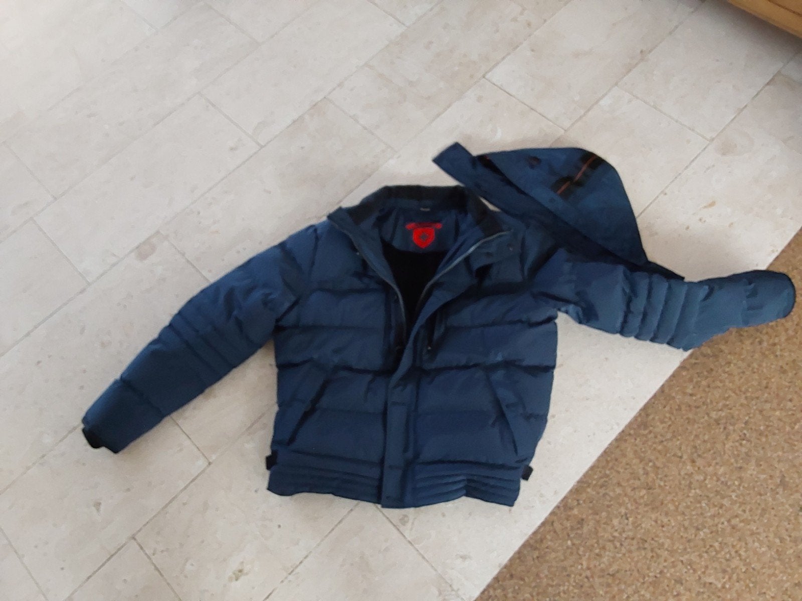 Wellensteyn winterjas heren - Maat 2XL een keer aangehad, Blauw, Wellensteyn, Nieuw, Overige maten