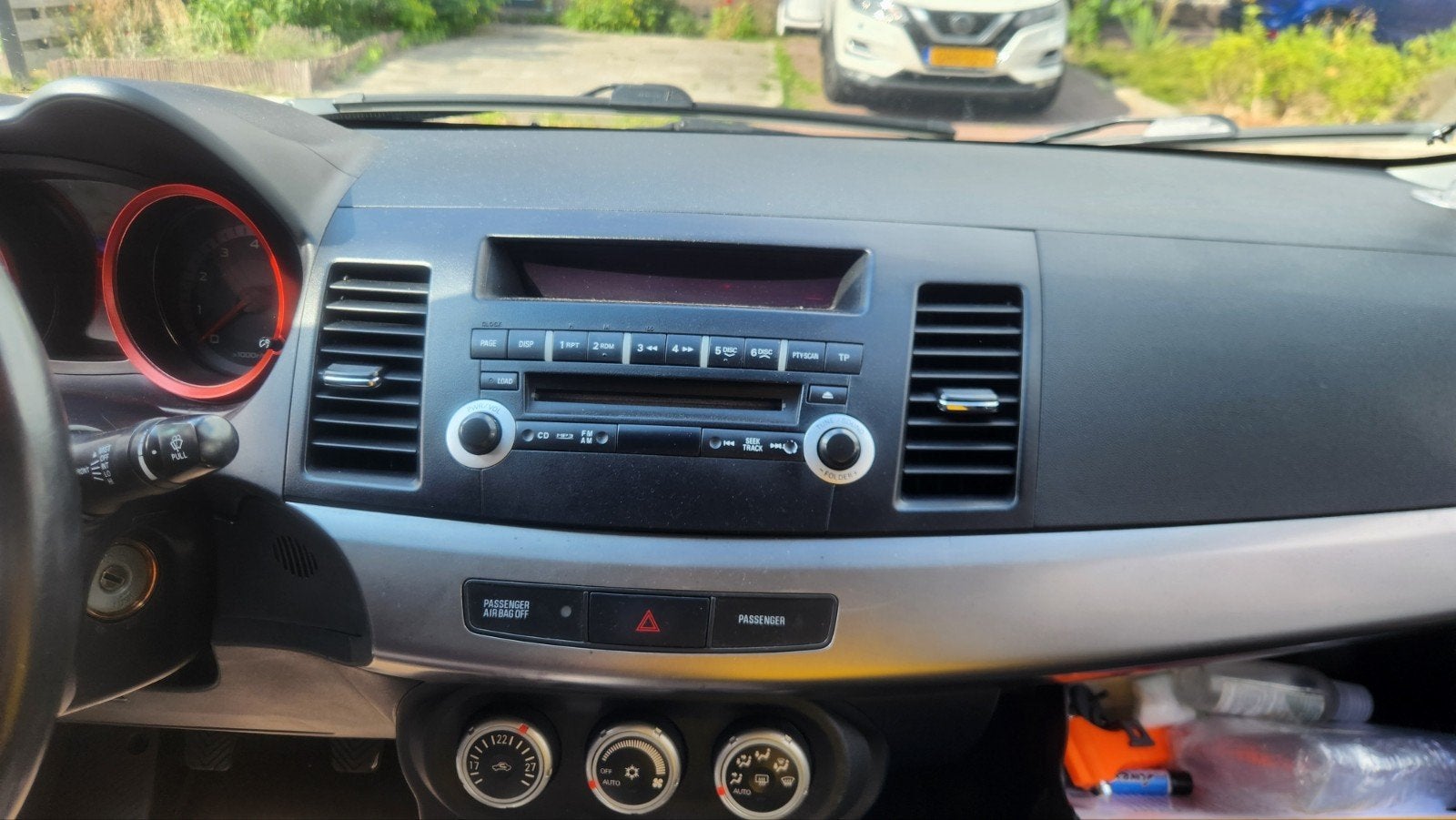 Mitsubishi Lancer Radio 2007-2015, Auto diversen, Ophalen, Gebruikt