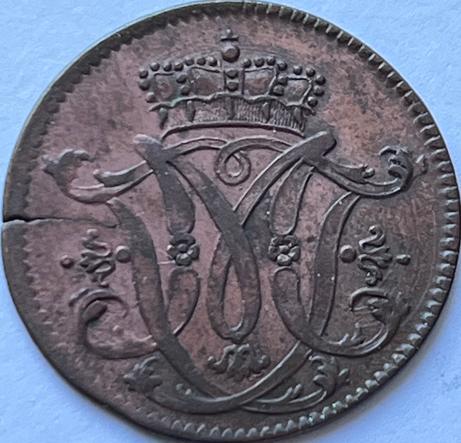 Keulen hele mooie 1/4e stuber 1765, Ophalen of Verzenden, Duitsland, Losse munt