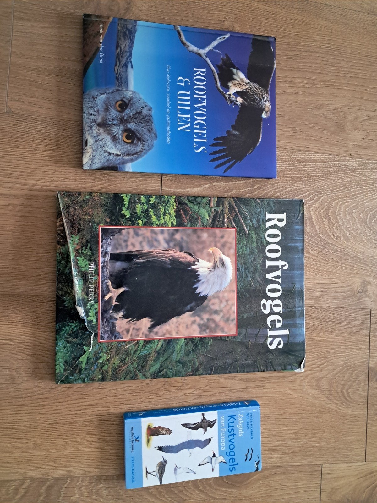 Boeken over roofvogels, uilen en kustvogels, Boeken, Ophalen of Verzenden, Gelezen, Vogels, Henk van den Brink, Philip Perry