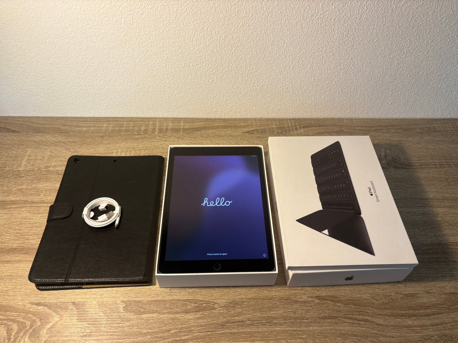 Apple iPad 9e generatie 64 GB | Met accessoires, Computers en Software, Apple iPads, 10 inch, Gebruikt, Apple iPad, Ophalen of Verzenden