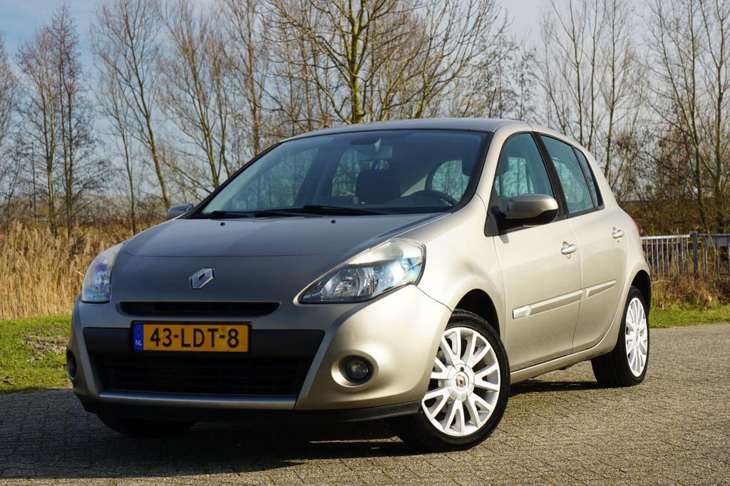 Renault Clio 1.2 TCe Dynamique | Beige Poivre | Navi/Cruise/, Auto's, Renault, Voorwielaandrijving, Euro 5, Gebruikt, 4 cilinders