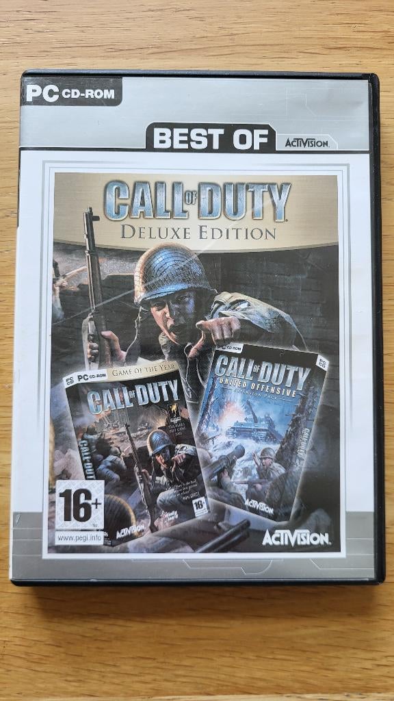 Call of Duty Deluxe Edition - The Best of edition, Shooter, Ophalen of Verzenden, Zo goed als nieuw, 3 spelers of meer