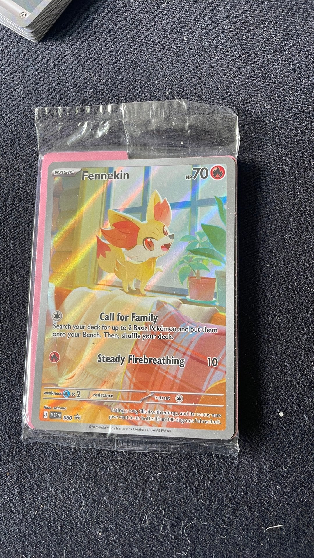 Fennekin promo, Ophalen, Zo goed als nieuw