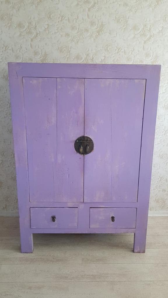 Chinese kast breedte 110cm Hoogte 160cm Diepte 61cm, Huis en Inrichting, Slaapkamer | Nachtkastjes, Ophalen of Verzenden