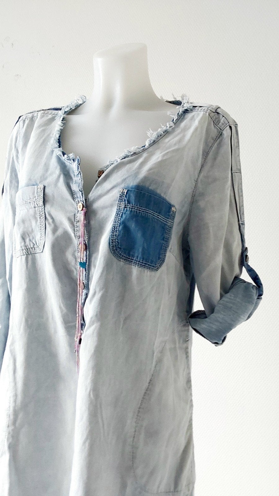 Leuke Geisha blouse maat 38, Maat 38/40 (M), Geisha, Blauw, .