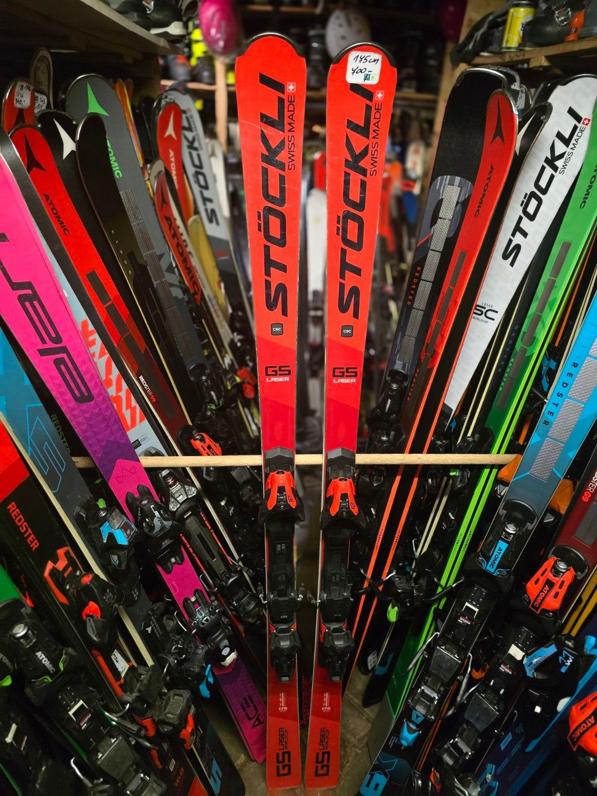 175 STOCKLI LASER GS WORLDCUP VOOR KENNER, Sport en Fitness, Skiën en Langlaufen, Overige merken, 160 tot 180 cm, Stockli, Ophalen of Verzenden
