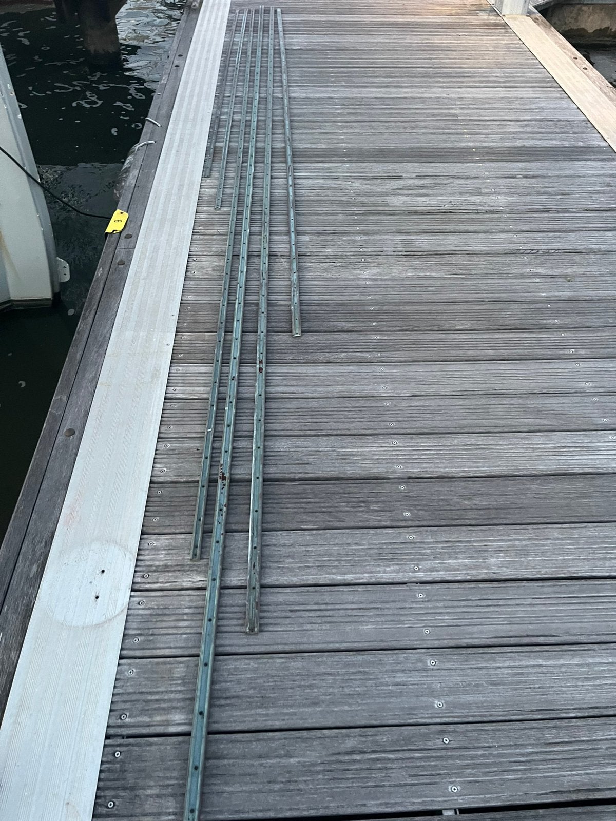 zeilrails voor boot - Diverse lengtes, Ophalen, Gebruikt, Overige typen