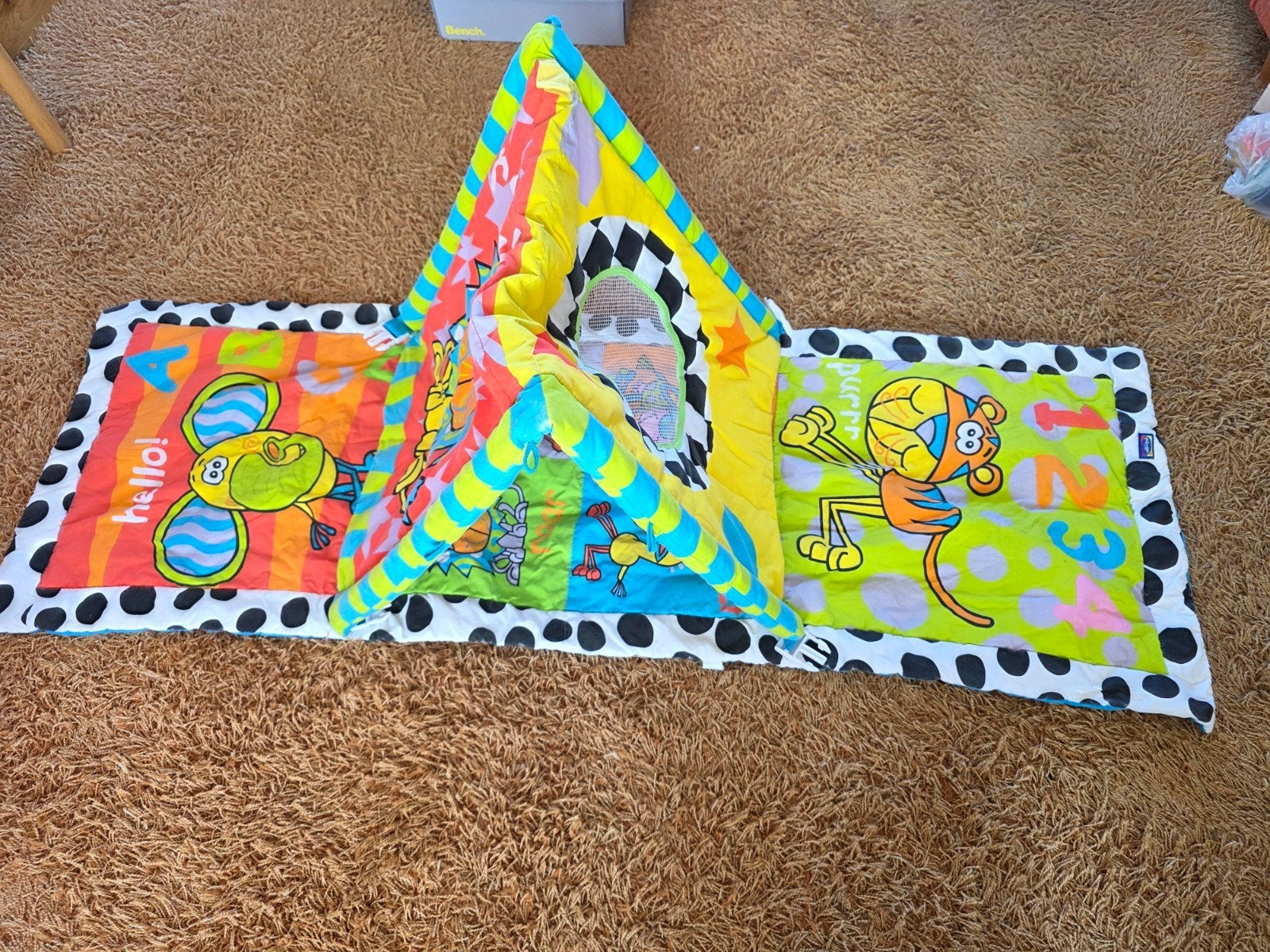 Chicco Speelkleed met Babygym - Zo goed als nieuw, Ophalen, Zo goed als nieuw, Speelkleed