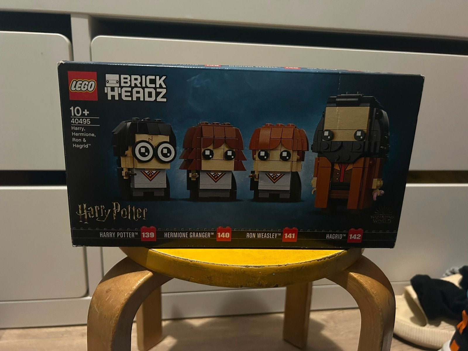 LEGO BrickHeadz 40495 Harry Potter, Hermione, Ron & Hagrid, Ophalen