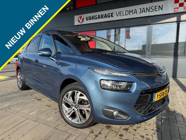 Citroën C4 Picasso 1.6 THP EXCLUSIVE 156 PK VOLLE UITVOERIN, Stof, Gebruikt, Beige, 4 cilinders