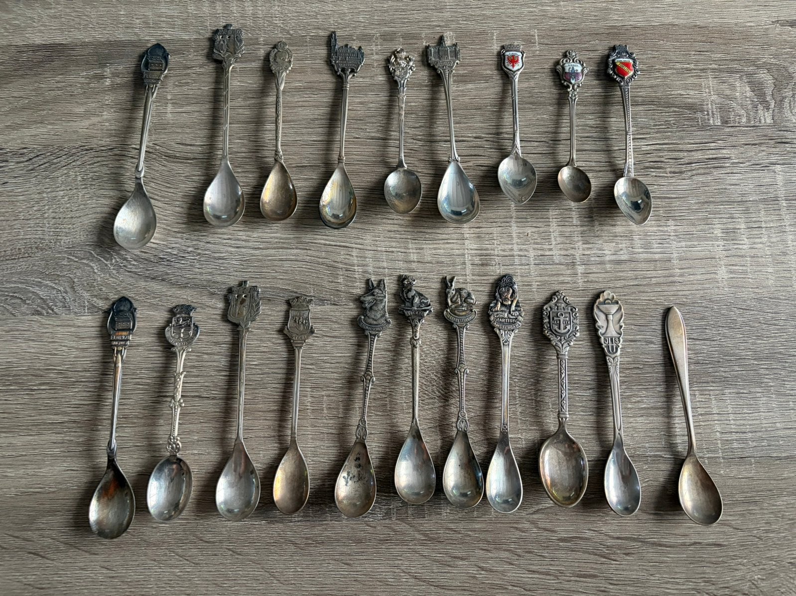 Verschillende zilveren lepels, Antiek en Kunst, Antiek | Bestek, Ophalen of Verzenden
