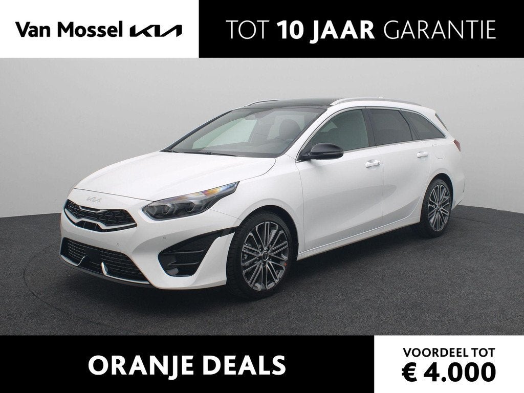 Kia Ceed Sportswagon 1.5 T-GDi GT-PlusLine | Automaat | DEMO, 12 maanden, 4 cilinders, 610 kg, Wit