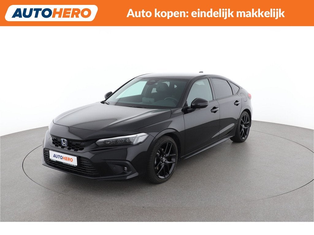 Honda Civic 2.0 e:HEV Elegance BV31834 (bj 2023, automaat), Auto's, Honda, Bedrijf, Te koop, Civic, ABS, Achteruitrijcamera, Adaptive Cruise Control