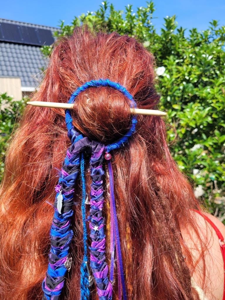 Gave unieke DREADRING / haarversiering / haarspeld., Haarspeld, ., Nieuw, Ophalen of Verzenden
