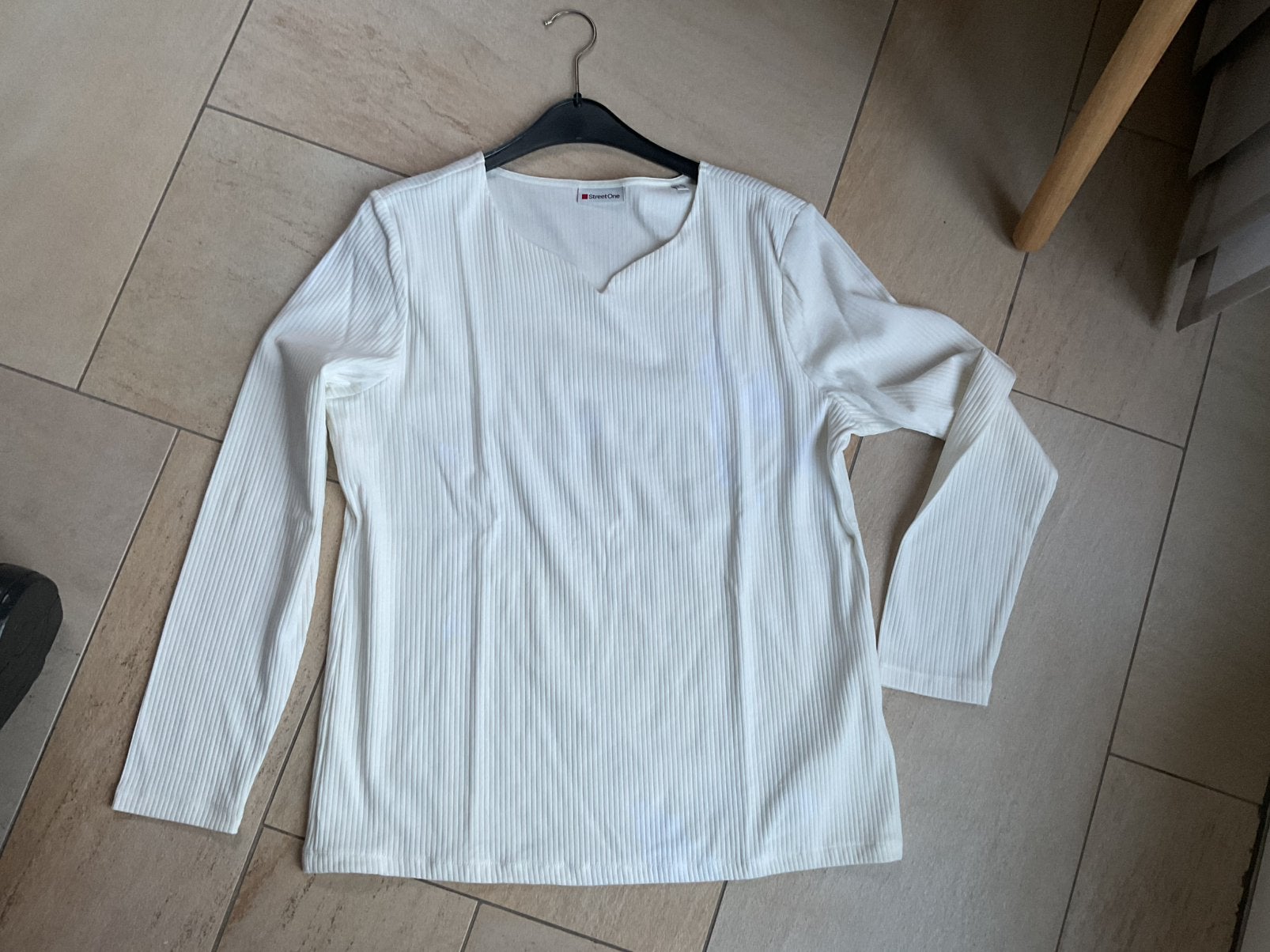 Street One shirt maat 44 nieuw (wit), Verzenden, Wit, Maat 42/44 (L), Nieuw